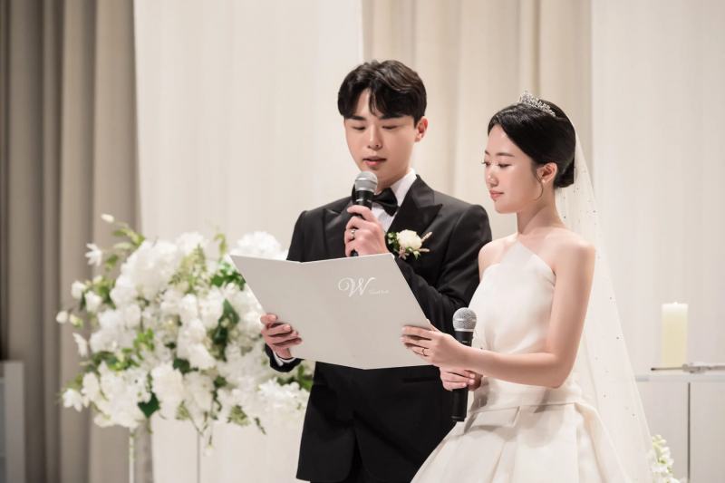 강남 웨딩스냅 — 포스코컨벤션 혼인서약 낭독